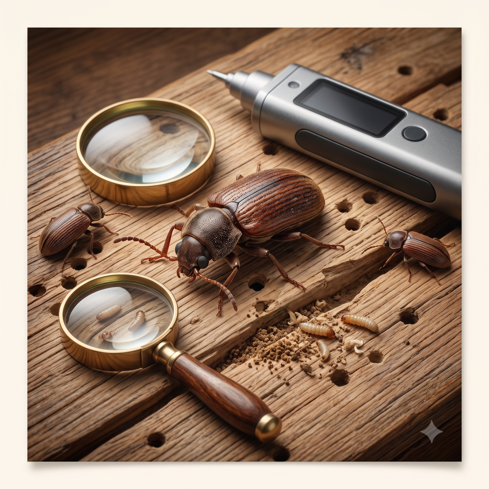 Wood borer control
